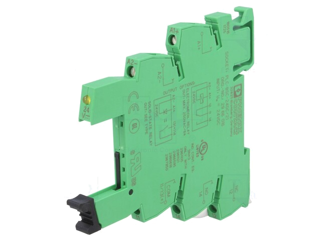 Socket; PIN: 5; REL-MR- 24DC/21; op DIN-rail; -40÷60°C Socket; PIN: 5; REL-MR- 24DC/21; op DIN-rail; -40÷60°C